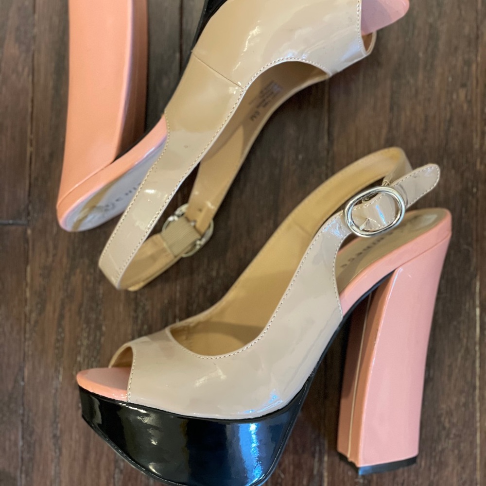 Chinese Laundry Slingback Platforms